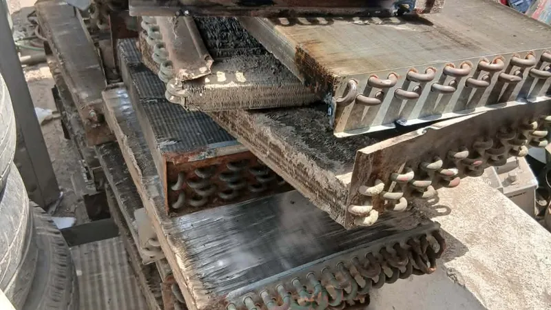 AC radiator and cooling scrap buyers in Jeddah