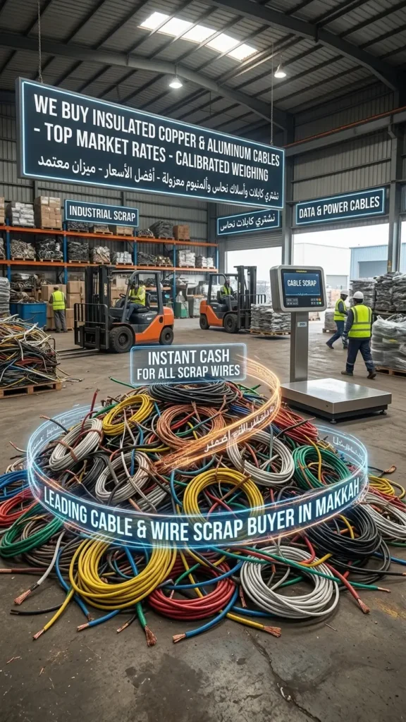 Cable and Wire Scrap Buyers in Makkah - Instant Cash for Scrap Wires