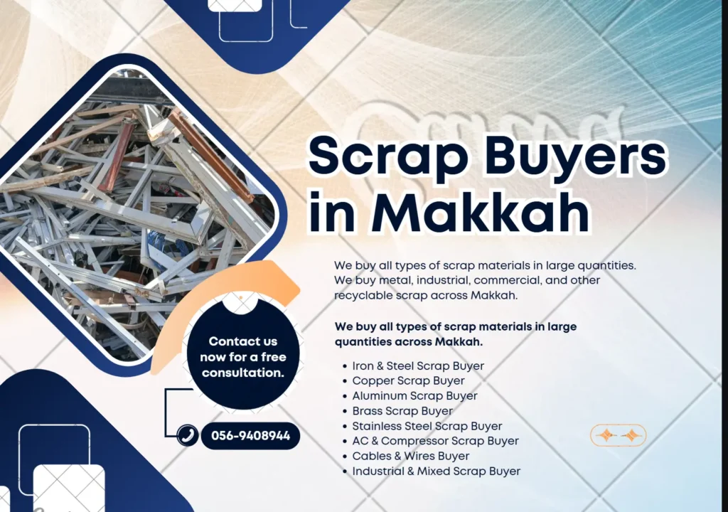 Scrap buyers in Makkah offering reliable scrap buying and pickup services