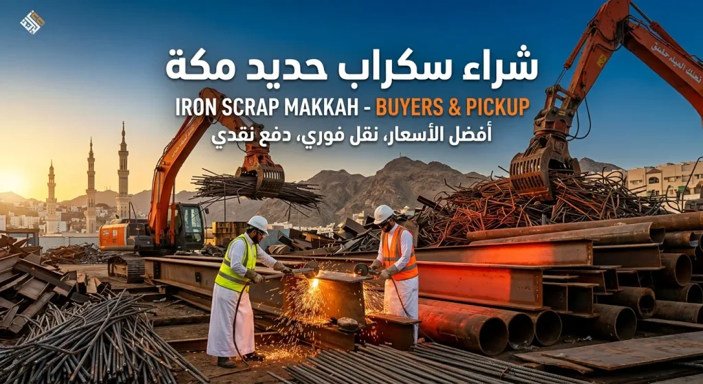 شراء سكراب حديد مكة المكرمة بأفضل الأسعار ونقل فوري