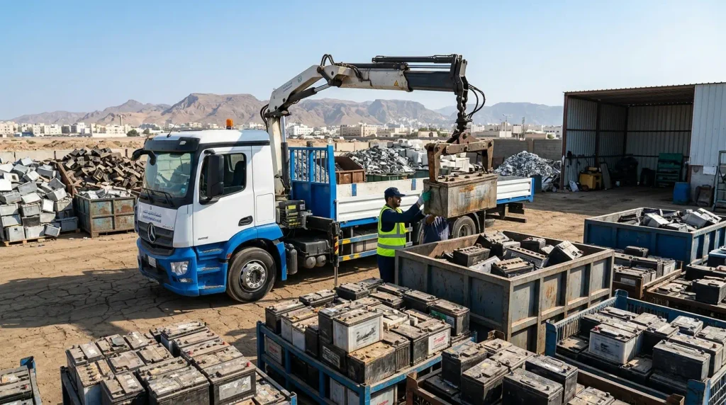 مشتري خردة البطاريات في جدة