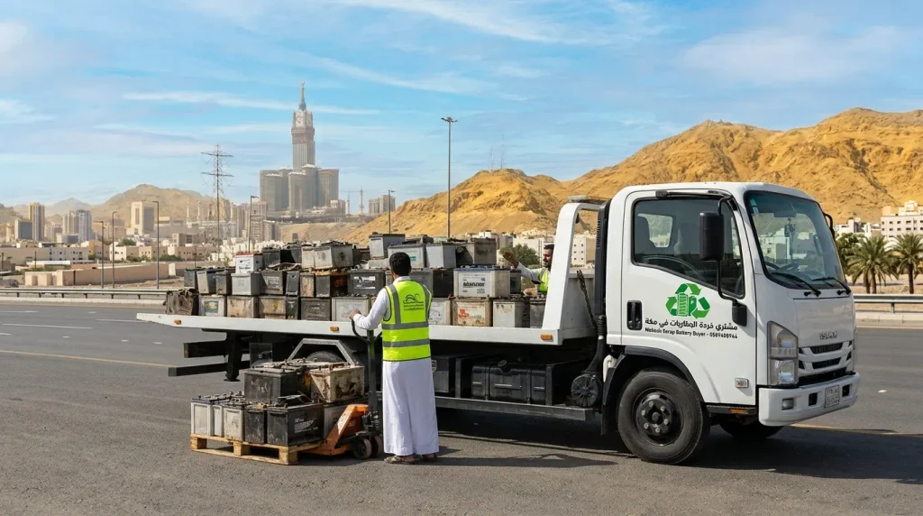 مشتري خردة البطاريات في مكة