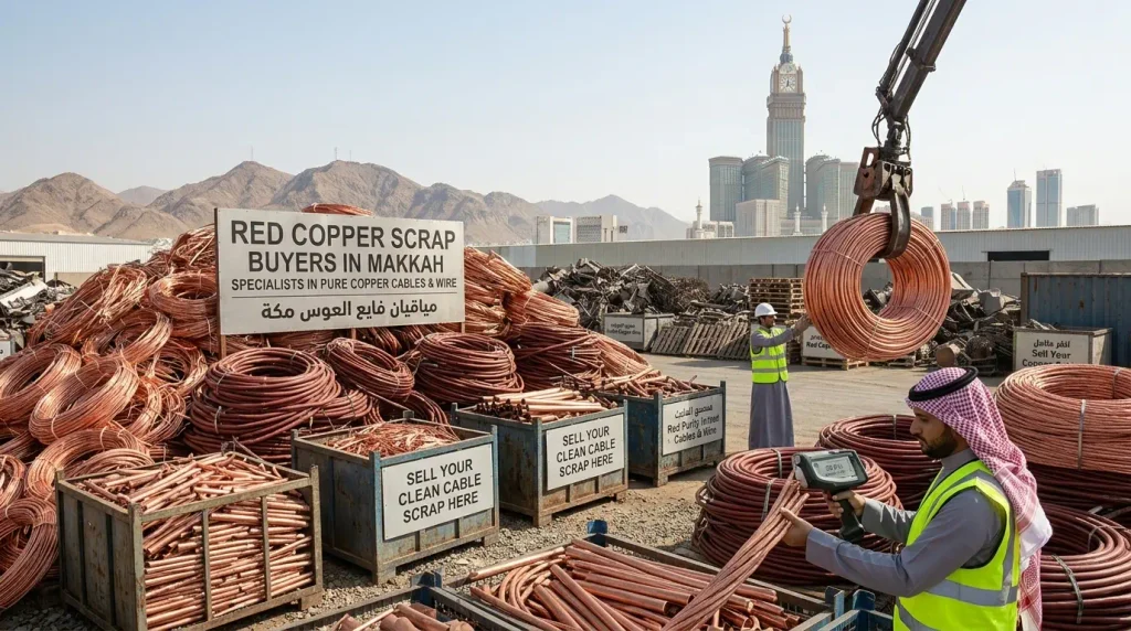 Copper pipes and tubes scrap in Makkah